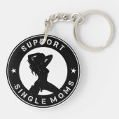 サポート独身のママ キーホルダー (裏面)