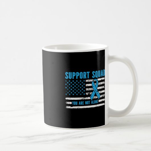 サポート班お一人ではない コーヒーマグカップ (右)