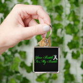 サポート肺癌のキーホルダーKeychain Fob キーホルダー (手)