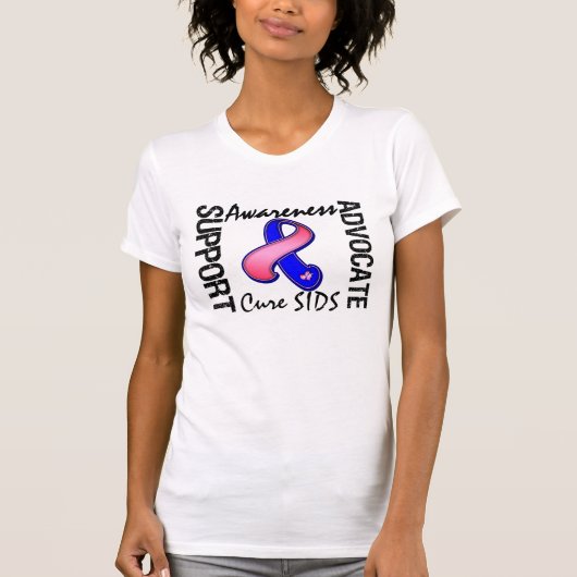 サポート認識度の支持者の治療SIDS Tシャツ (正面)