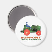 サポート農家 マグネット (正面/裏面)