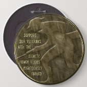 サポート退役軍人 缶バッジ (正面&裏面)