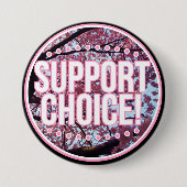 サポート選択! 缶バッジ (正面)