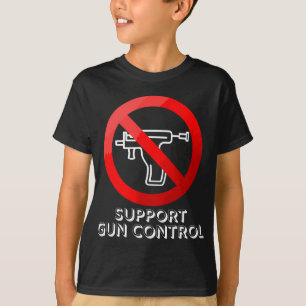 サポート銃コントロールアンチピアシングガンPSA Tシャツ