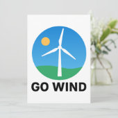 サポート風力エネルギー – Pro Clean Wind Power 招待状 (スタンド正面)