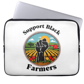 サポート黒農家 ラップトップスリーブ