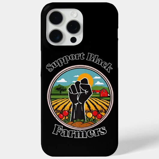 サポート黒農家 Case-Mate iPhoneケース (裏面)