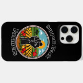 サポート黒農家 Case-Mate iPhoneケース (裏面 (横))