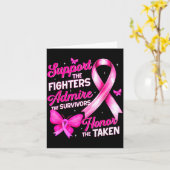 サポート アドマイヤー オナー 乳がん啓発 T シャツ カード (黄色い花)