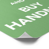 サポート・アートと手買作り ポスター (角)