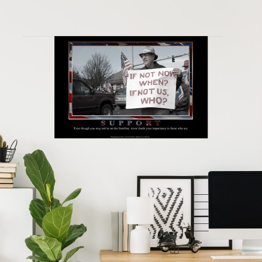 サポート ポスター (ホームオフィス)