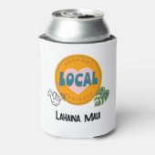 サポート・ローカル・ビジネス、Lahaina、Maui 缶クーラー (缶裏面)