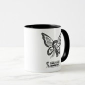 サポート/愛/信じターロフ嚢胞 マグカップ (正面右)