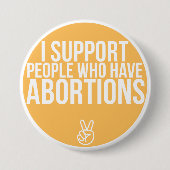 サポート! 缶バッジ (正面)