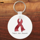 サポートAIDS認識度 キーホルダー (正面)