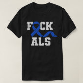 サポートALS認識度 Tシャツ (デザイン正面)