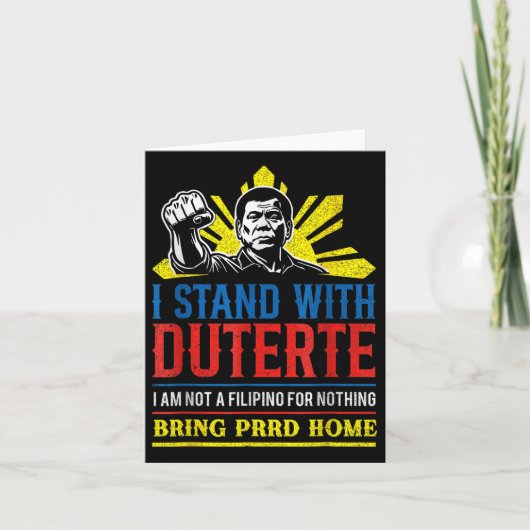 サポートDuterte - Icc Cに対してDuterteで待機 カード (正面)