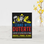 サポートDuterte - Icc Cに対してDuterteで待機 カード (黄色い花)