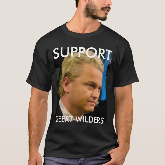 サポートGEERT WILDERS Tシャツ (正面)