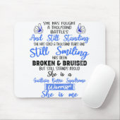 サポートGuillain Barreシンドローム戦士ギフト マウスパッド (マウス)