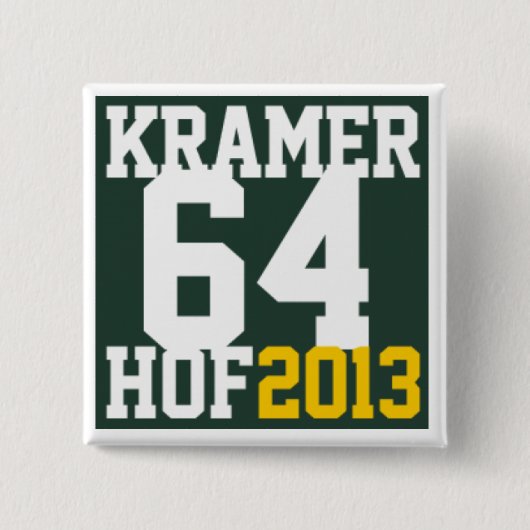 サポートJerryKramer4HOF 缶バッジ (正面)