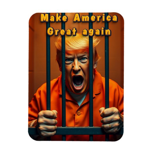 サポートKamala Walz Justice Trump おもしろい Sathire マグネット (縦)