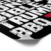 サポートLgbtq Liberty Guns Bible Trump Bbq 1 ポスター (角)