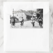 サポートLive Local Musicステッカー 長方形シール (バッグ)