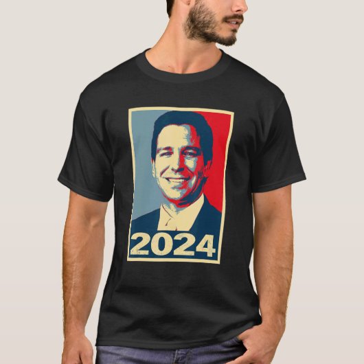 サポートRon Desantis 2024 Ron Desantis Tシャツ (正面)