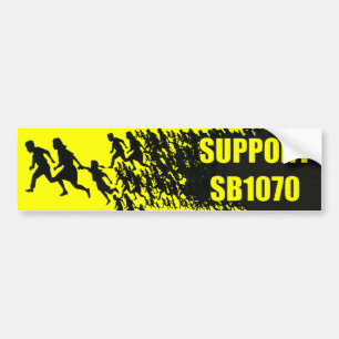 サポートSB1070 -サポートアリゾナ バンパーステッカー