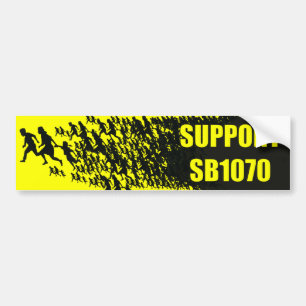 サポートSB1070 -サポートアリゾナ バンパーステッカー