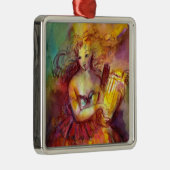 サポー,ダンス,音楽と詩,ハート メタルオーナメント (右)