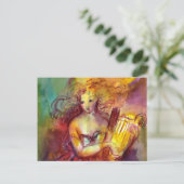 サポー，ダンス，音楽と詩 ポストカード (スタンド正面)