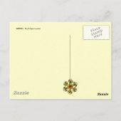 サポー，ダンス，音楽と詩 ポストカード (裏面)