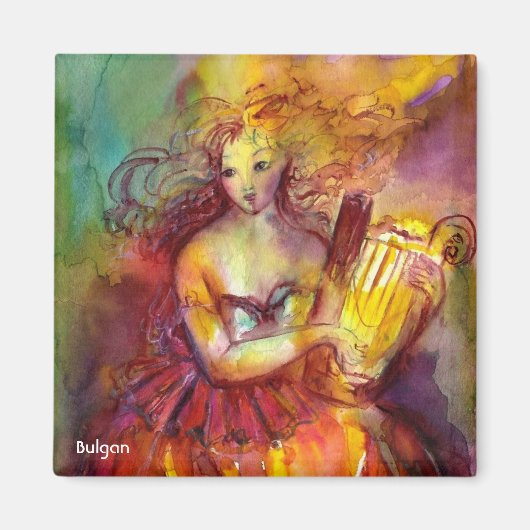 サポー，ダンス，音楽と詩 マグネット (正面)