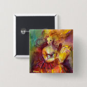 サポー，ダンス，音楽と詩 缶バッジ (正面&裏面)