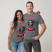 サマウィン+ハロウィン+スイカ+死神+コメディ Tシャツ (ユニセックス)