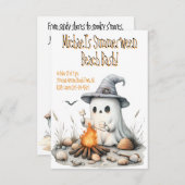 サマウィーンキッズビーチパーティの招待状 招待状 (正面/裏面)