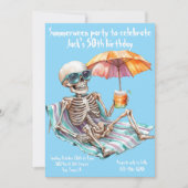 サマウィーン誕生日招待状 招待状 (正面)