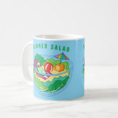 サマサラダ コーヒーマグカップ (正面左)