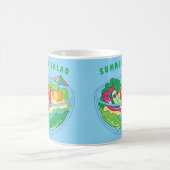 サマサラダ コーヒーマグカップ (中央)