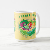 サマサラダ コーヒーマグカップ (正面右)