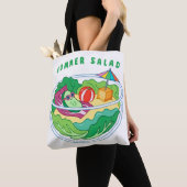 サマサラダ トートバッグ (クローズアップ)