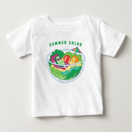 サマサラダ ベビーTシャツ