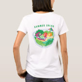 サマサラダ Tシャツ (裏面)