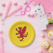 サマセット国旗の紙プレート ペーパープレート (パーティー)