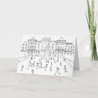 サマセット州の家でスケートで滑ること カード