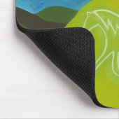 サマセット州2011年の白馬 マウスパッド (コーナー)