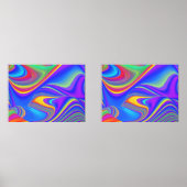 サマフィーリング、抽象芸術3Dレインボワート (正面)