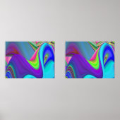 サマフィーリング、抽象芸術3Dレインボワート (正面)